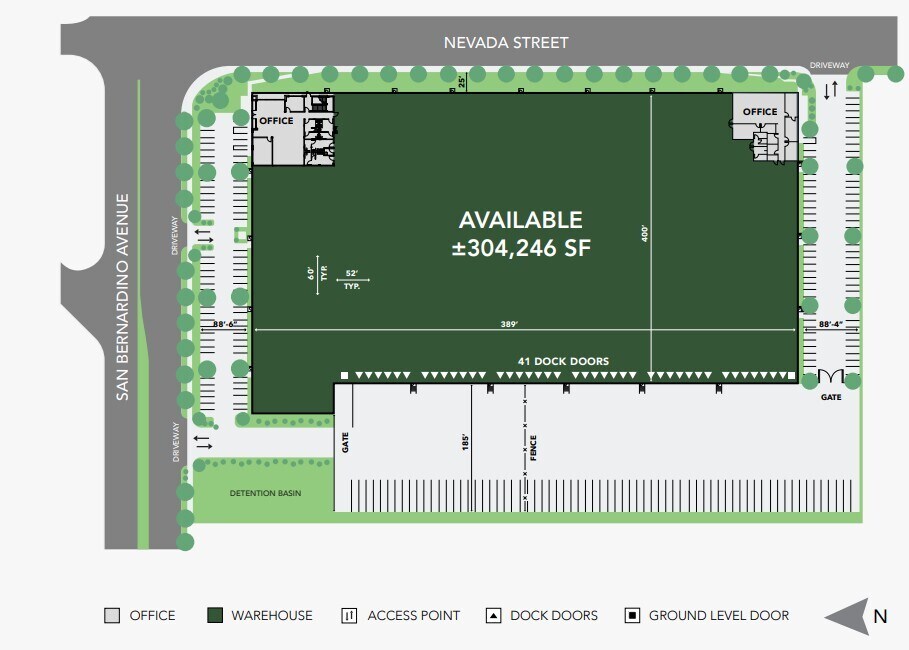 26871 San Bernardino Ave, Redlands, CA à louer Plan de site– Image 1 sur 3