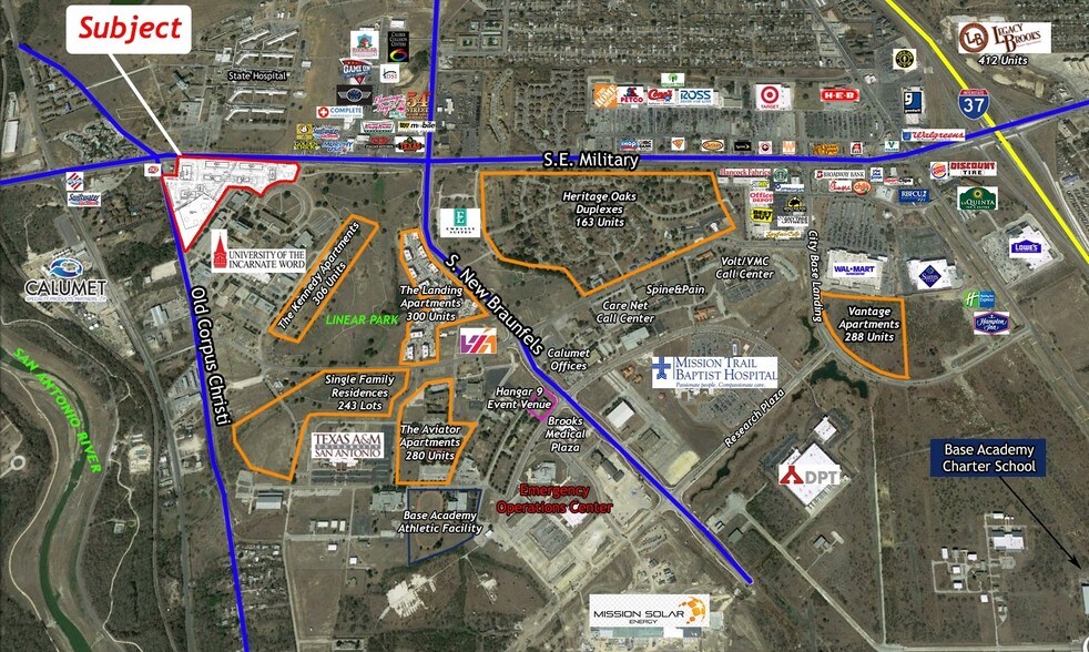 2347 SE Military Dr, San Antonio, TX à louer - Photo de l’immeuble – Image 2 sur 11