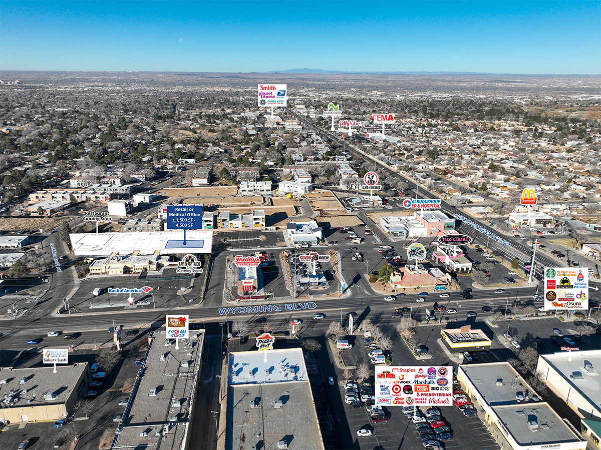 4401 Wyoming Blvd NE, Albuquerque, NM à louer Photo de l’immeuble– Image 1 sur 2