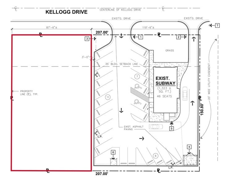 19951 W Kellogg Dr, Goddard, KS à vendre - Plan de site – Image 3 sur 3