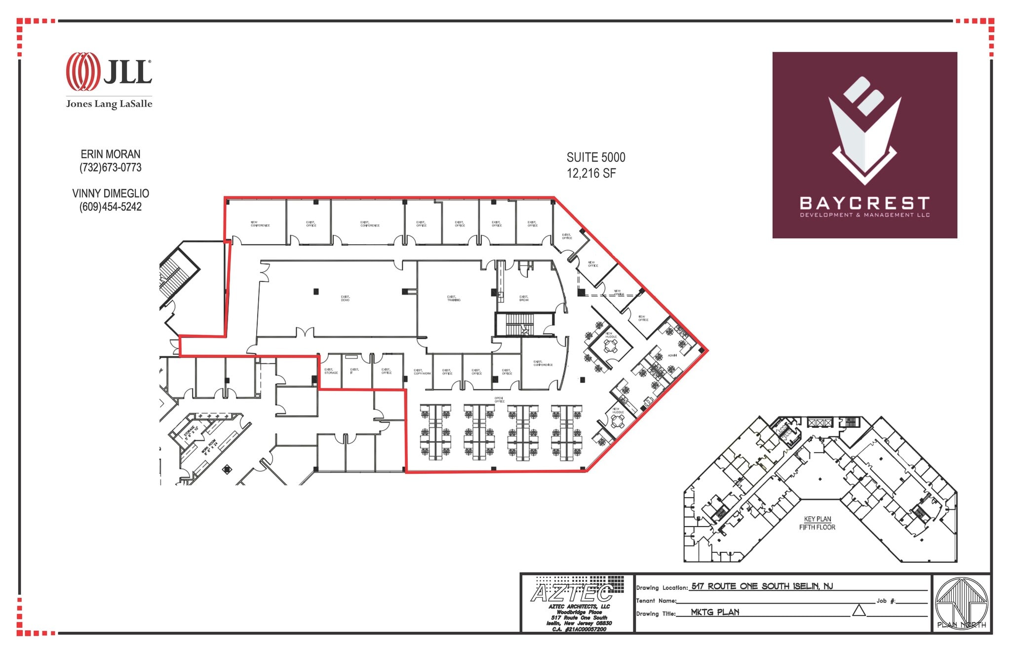 517 Route One South, Iselin, NJ à louer Plan d’étage– Image 1 sur 1