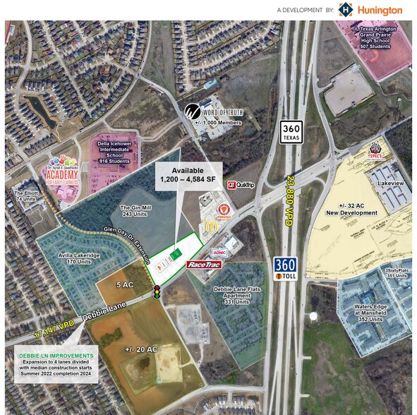 1305 Debbie Ln, Arlington, TX à louer - Photo de l’immeuble – Image 3 sur 27