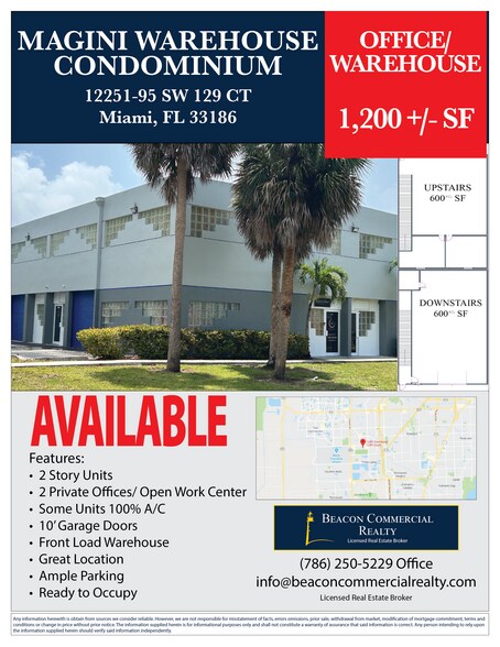 12251-12295 SW 129th Ct, Miami, FL à louer - Photo de l’immeuble – Image 1 sur 11