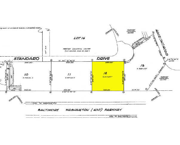 7170 Standard Dr, Hanover, MD à louer - Plan cadastral – Image 2 sur 12