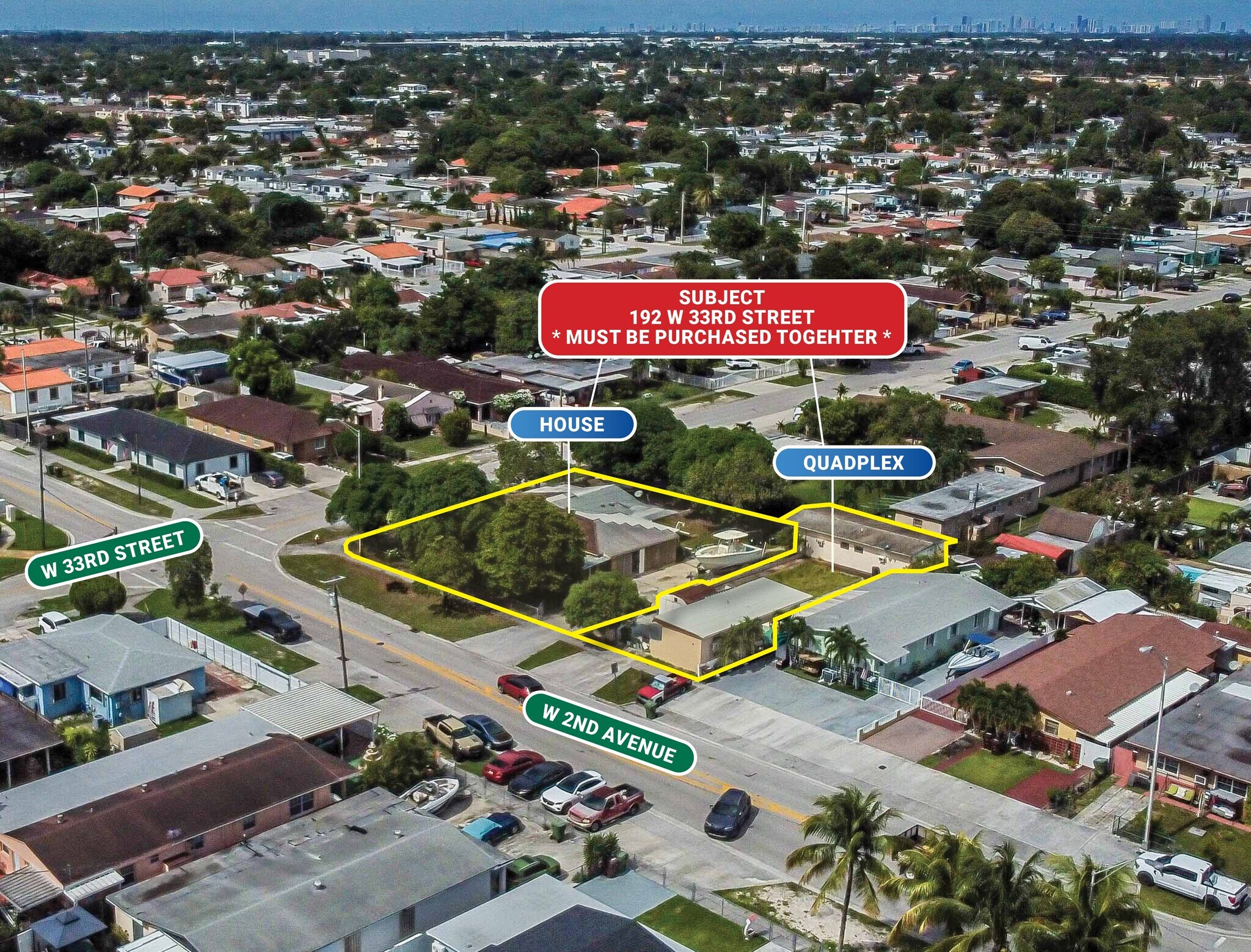 192 W 33rd St, Hialeah, FL à vendre Photo principale– Image 1 sur 2