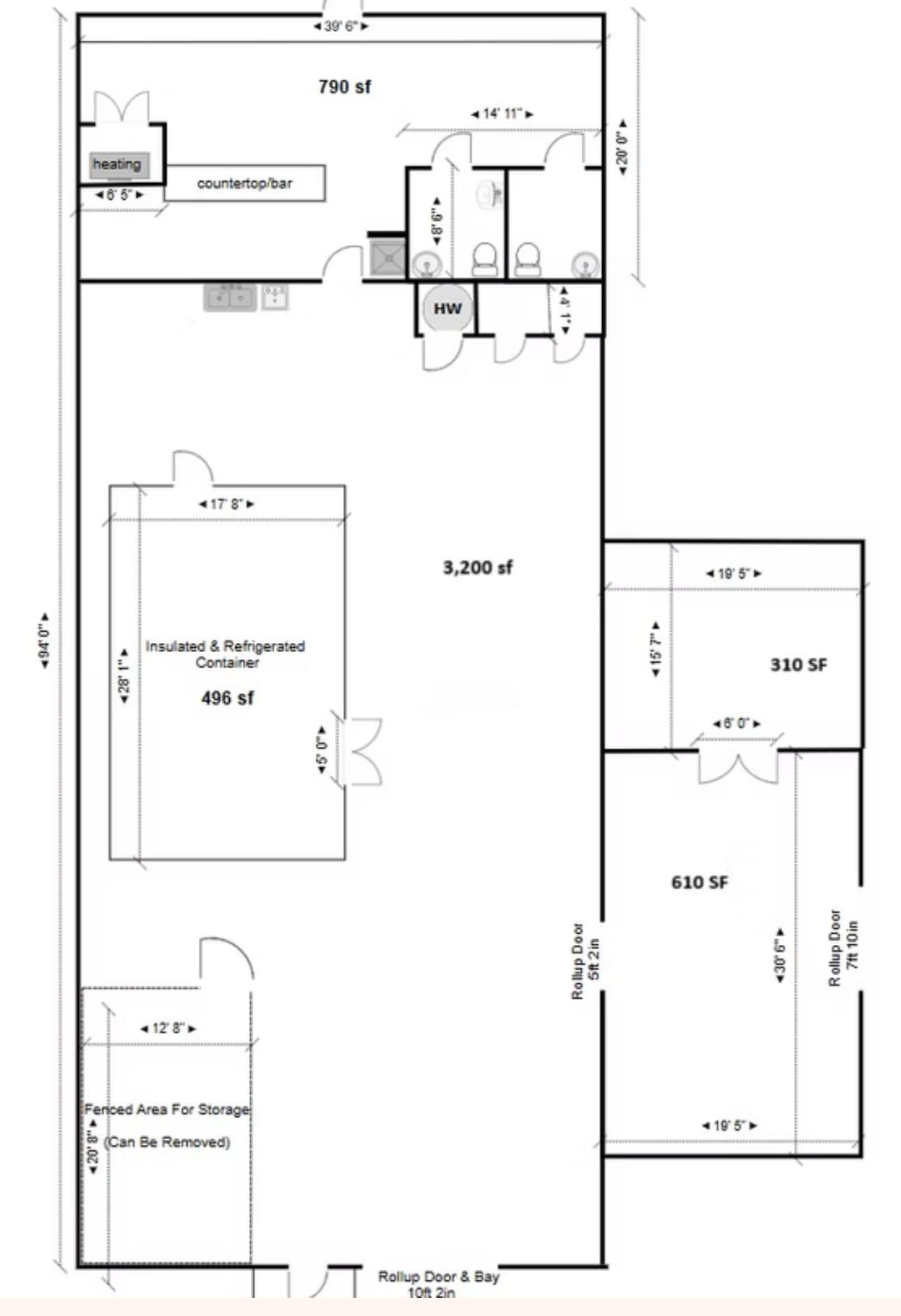 36730 Democracy Dr, Trinidad, CO à louer Plan d’étage– Image 1 sur 3
