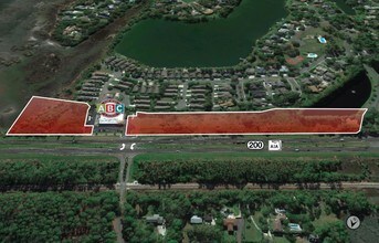 E SR 200, Fernandina Beach, FL - Vue aérienne  vue de carte - Image1