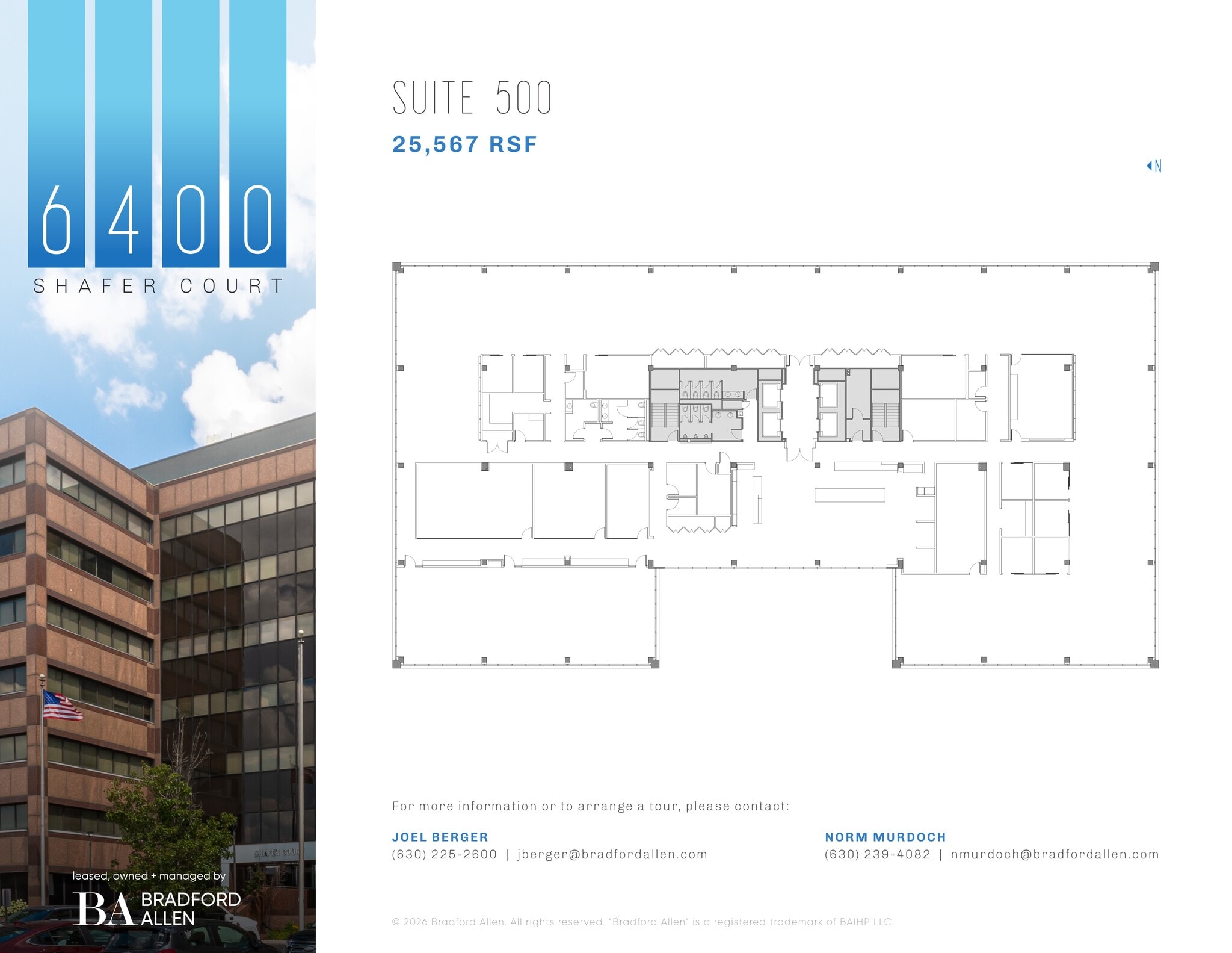 6400 Shafer Ct, Rosemont, IL à louer Plan de site– Image 1 sur 1