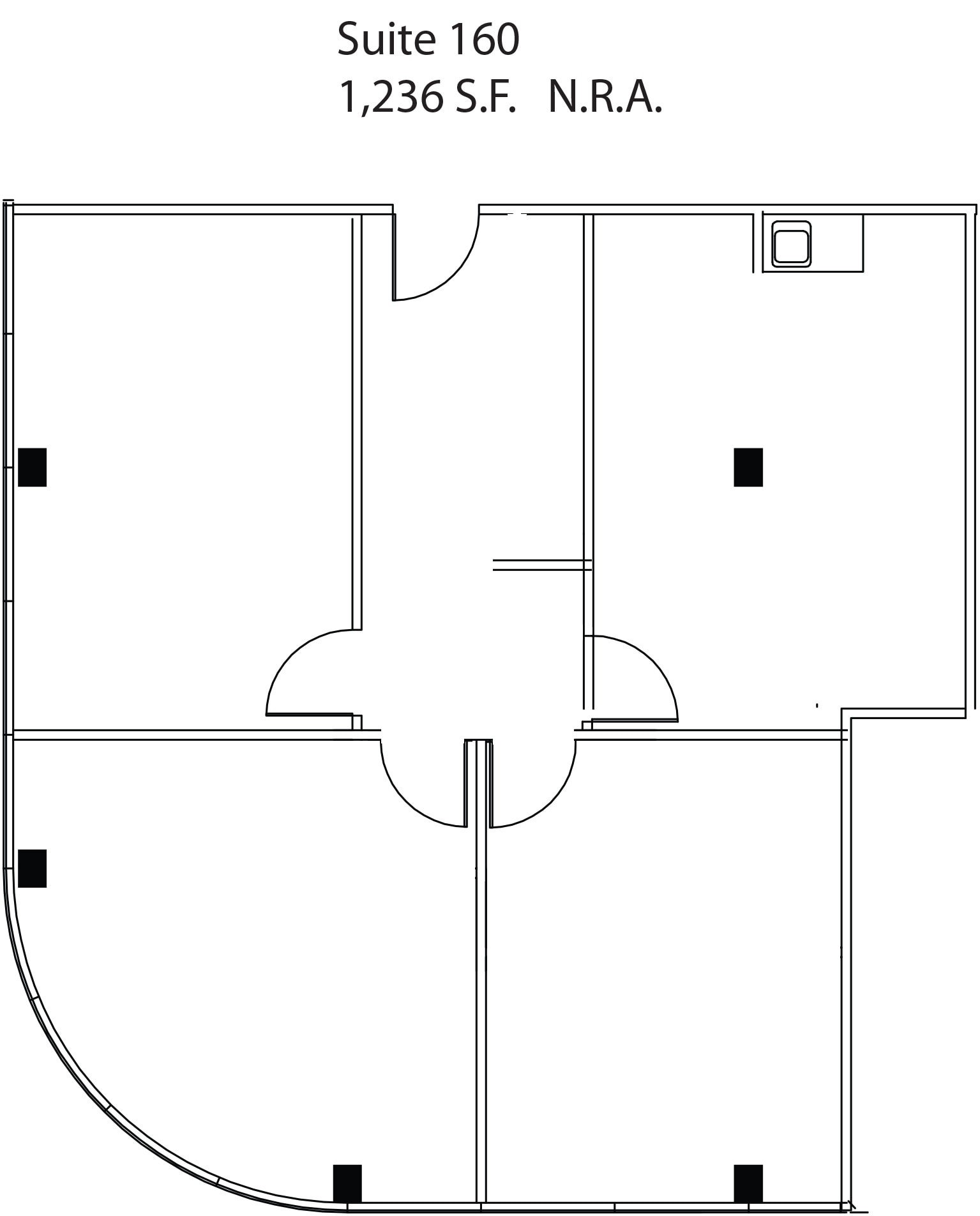 1220 Blalock Rd, Houston, TX à louer Plan d’étage– Image 1 sur 1
