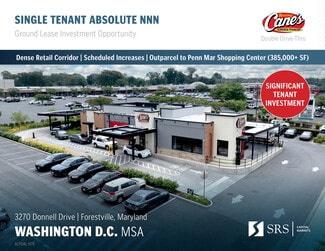 Plus de détails pour 3270 Donnell Dr, Forestville, MD - Local commercial à vendre