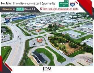 Plus de détails pour 5055 Harding ln, Indianapolis, IN - Terrain à vendre