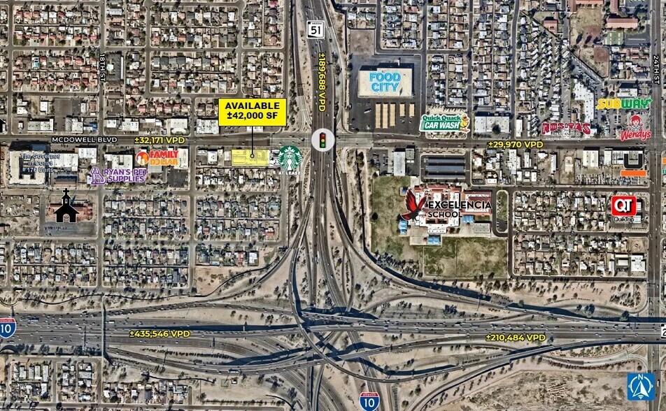 SR-51 & McDowell Rd SWC, Phoenix, AZ à louer - Photo de l’immeuble – Image 3 sur 3