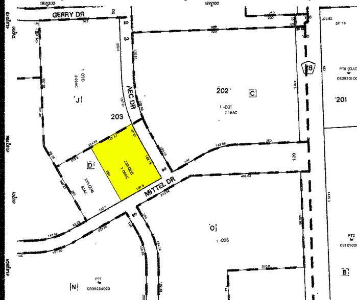 780 Aec Dr, Wood Dale, IL à louer - Plan cadastral – Image 3 sur 8
