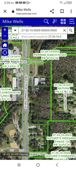 2318 Seven Springs Blvd, New Port Richey, FL à vendre - Aérien – Image 3 sur 3