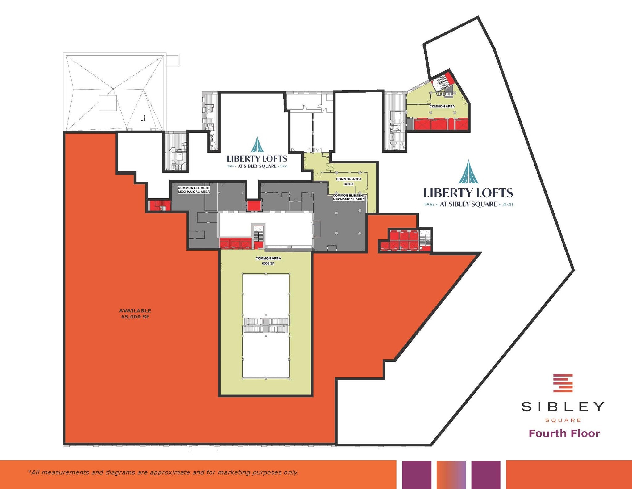 260 E Main St, Rochester, NY à louer Plan d’étage– Image 1 sur 1
