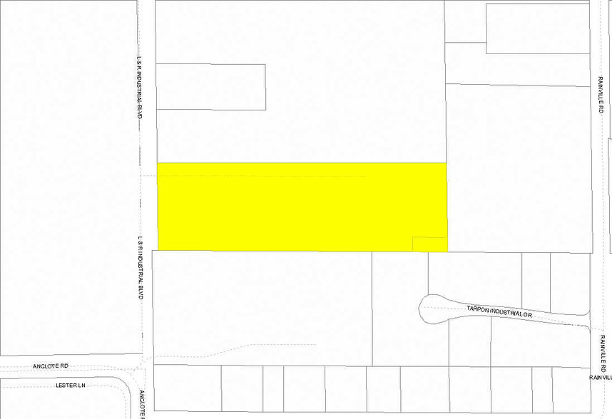 1400 L and R Industrial Blvd, Tarpon Springs, FL à louer - Plan cadastral – Image 3 sur 69