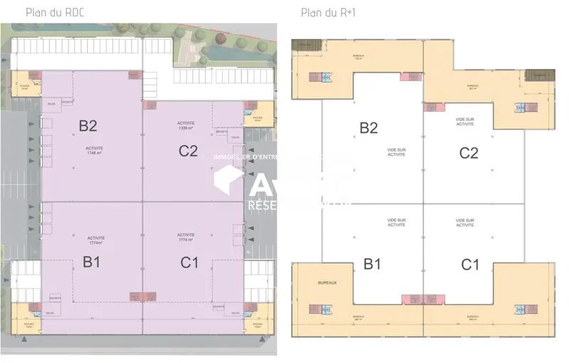 Industriel/Logistique dans Tremblay-en-France à vendre - Plan d’étage – Image 2 sur 3