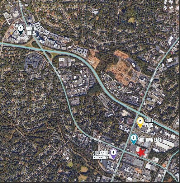 701 E Six Forks Rd, Raleigh, NC à vendre - Photo de l’immeuble – Image 3 sur 4