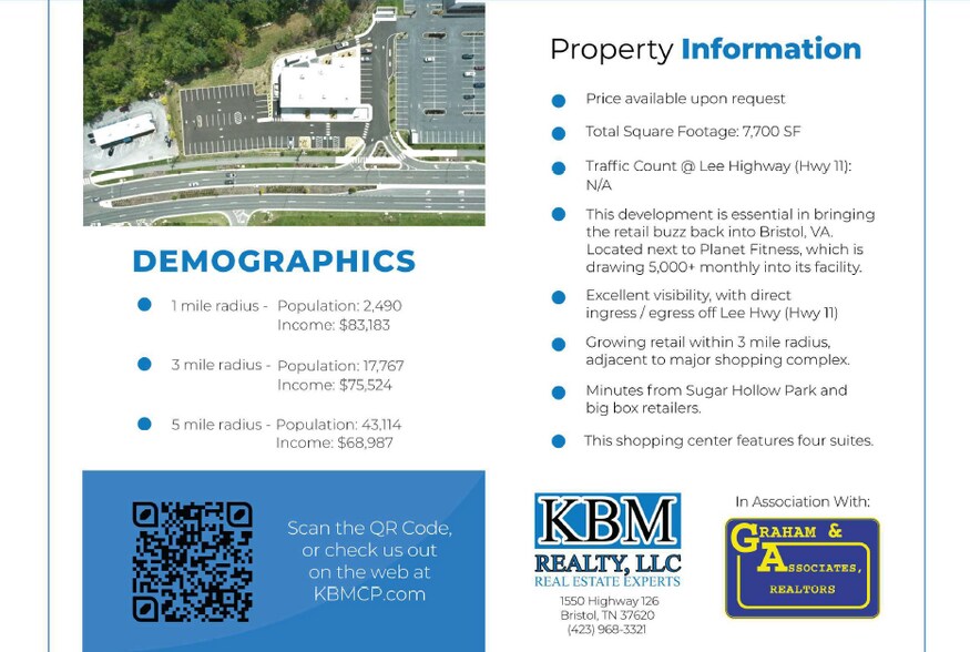 3769 Lee Hwy, Bristol, VA à louer - Photo de l’immeuble – Image 2 sur 3