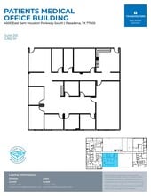 4500 E Sam Houston Pky S, Pasadena, TX à louer Plan d’étage– Image 1 sur 1