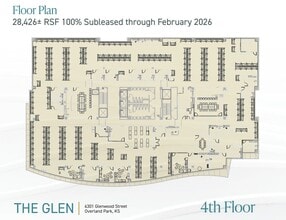 6301 Glenwood St, Overland Park, KS à vendre Plan d’étage– Image 1 sur 1
