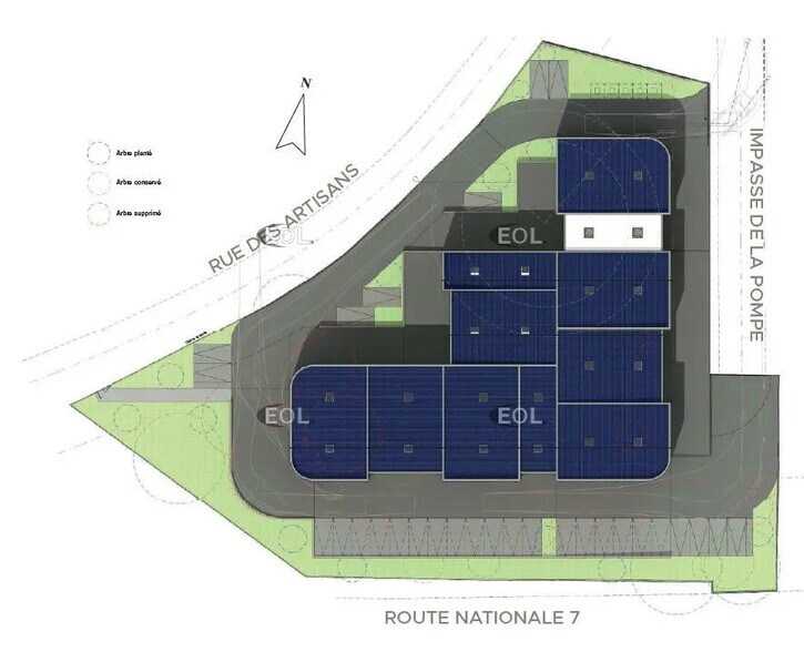 Local d'activités dans Piolenc à vendre - Photo de l’immeuble – Image 3 sur 10