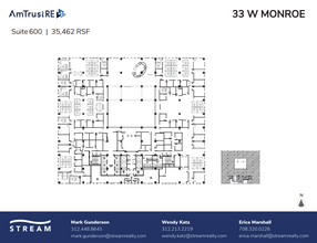 33 W Monroe St, Chicago, IL à louer Plan d’étage– Image 1 sur 1