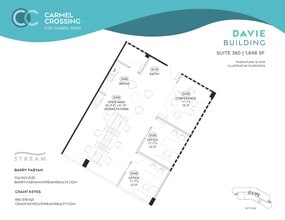 6701 Carmel Rd, Charlotte, NC à louer Plan d’étage– Image 1 sur 1