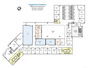 13861 Sunrise Valley Dr, Herndon, VA à louer Plan d’étage– Image 1 sur 1