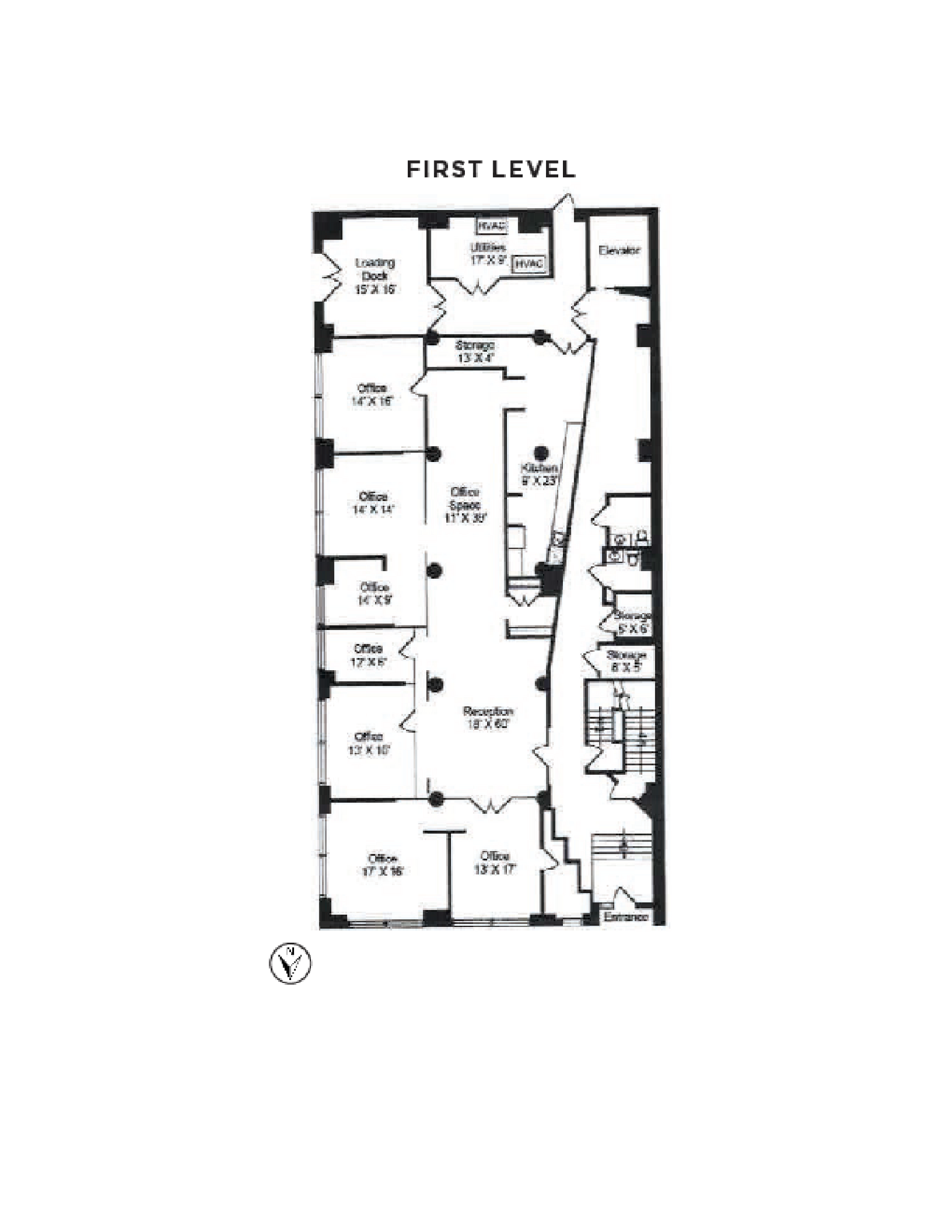 401 W Superior St, Chicago, IL à louer Plan d’étage– Image 1 sur 2