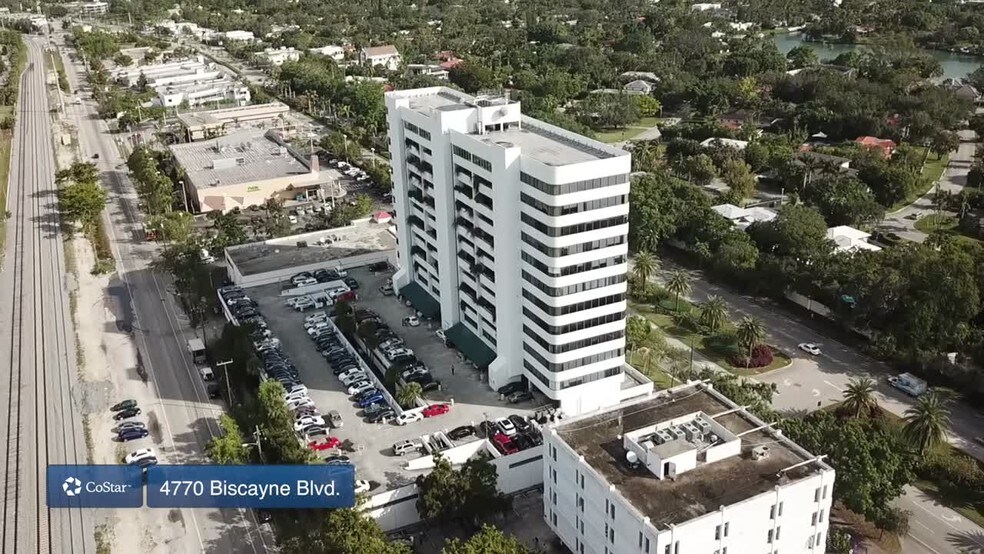 4770 Biscayne Blvd, Miami, FL à louer - Vidéo aérienne – Image 2 sur 43