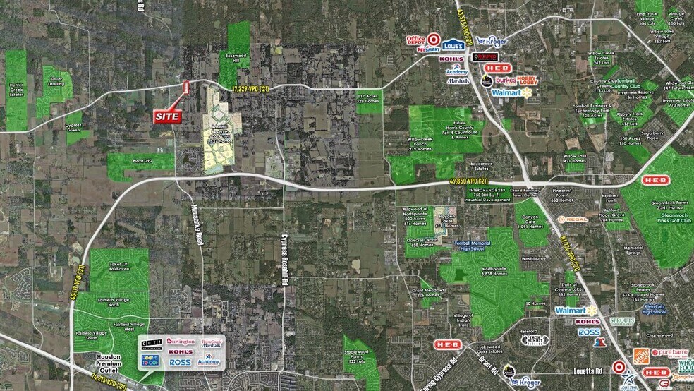 19603 FM 2920 Rd, Tomball, TX à vendre - Aérien – Image 2 sur 3