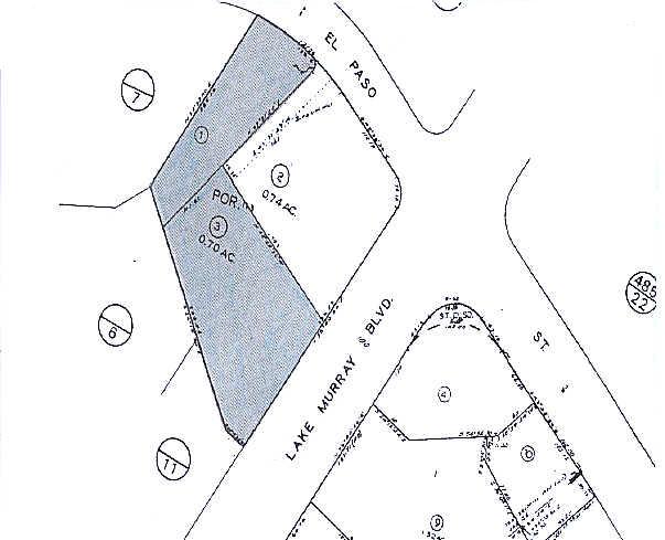 6062 Lake Murray Blvd, La Mesa, CA à louer - Plan cadastral – Image 2 sur 2
