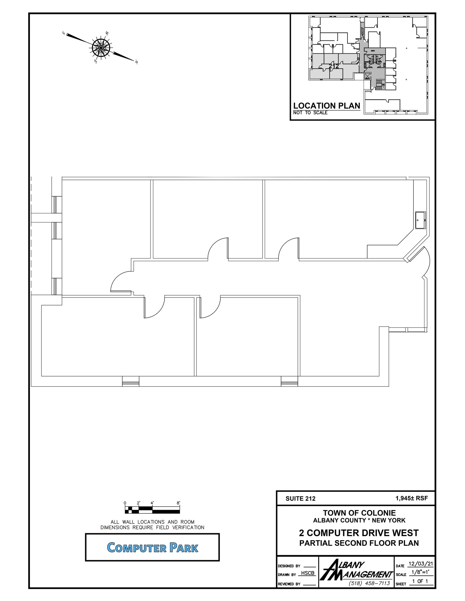 2 Computer Dr W, Albany, NY à louer Plan de site– Image 1 sur 1