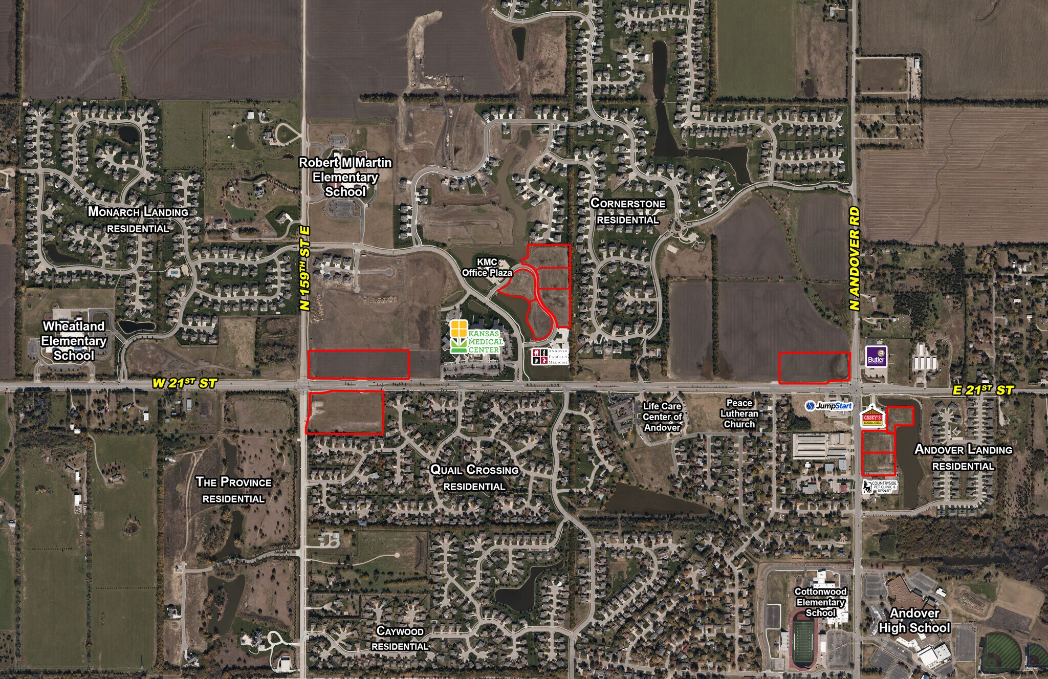 21st St & N 159th St E | W 21st St & N Andover rd, Andover, KS à vendre Photo principale– Image 1 sur 7