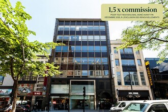 1184 Rue Sainte-Catherine O, Montréal, QC à louer Photo de l’immeuble– Image 1 sur 2
