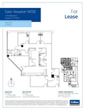 1140 Westmont Dr, Houston, TX à louer Plan d’étage– Image 1 sur 1