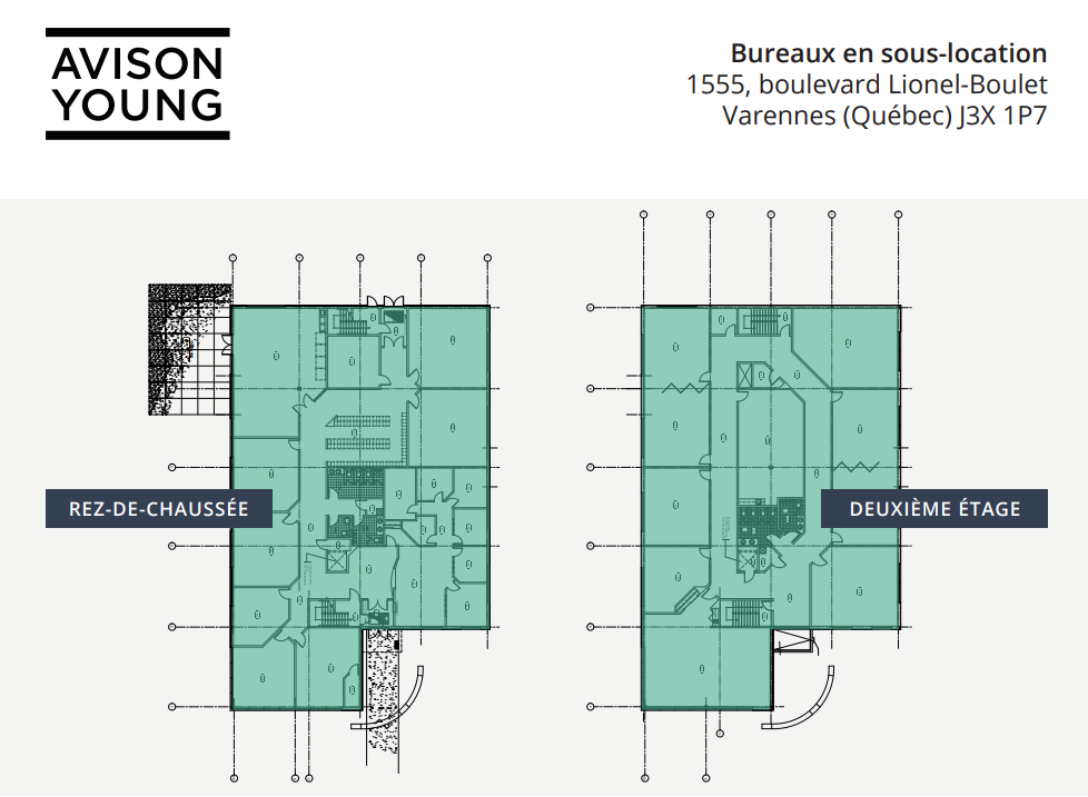 1555 Boul Lionel-Boulet, Varennes, QC à louer Plan d’étage– Image 1 sur 1