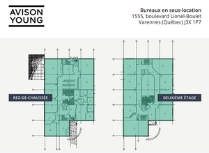 1555 Boul Lionel-Boulet, Varennes, QC à louer Plan d’étage– Image 1 sur 1