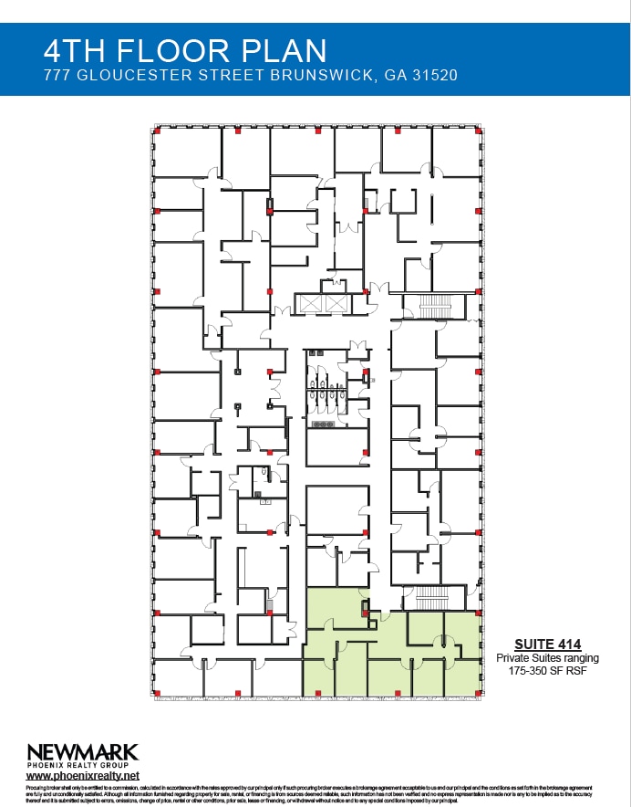 777 Gloucester St, Brunswick, GA à louer Plan d’étage– Image 1 sur 1