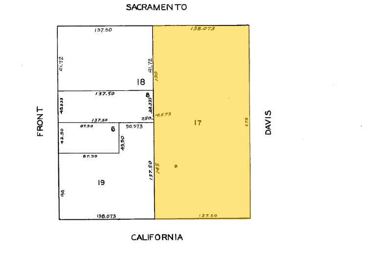 100 California St, San Francisco, CA à louer - Plan cadastral – Image 2 sur 6