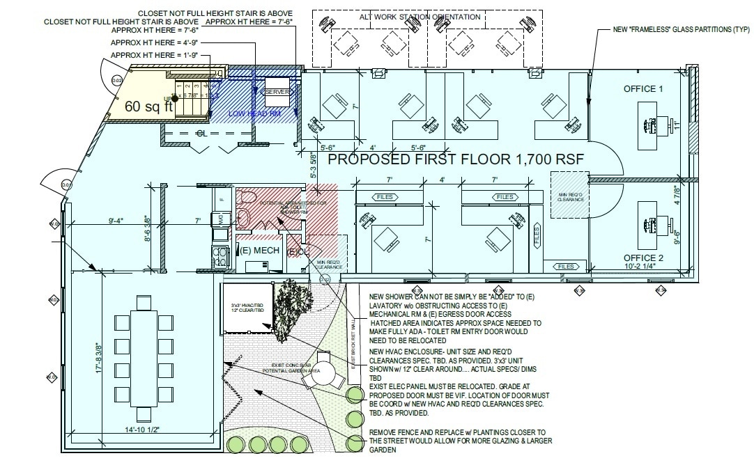 59 Wilton Rd, Westport, CT à louer Plan d’étage– Image 1 sur 1