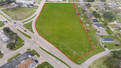 13022 Stafford Rd, Stafford, TX - Vue aérienne vue de carte - Image1