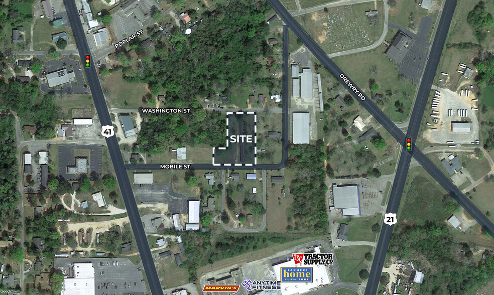 Mobile Street, Monroeville, AL à vendre - Photo principale – Image 1 sur 6