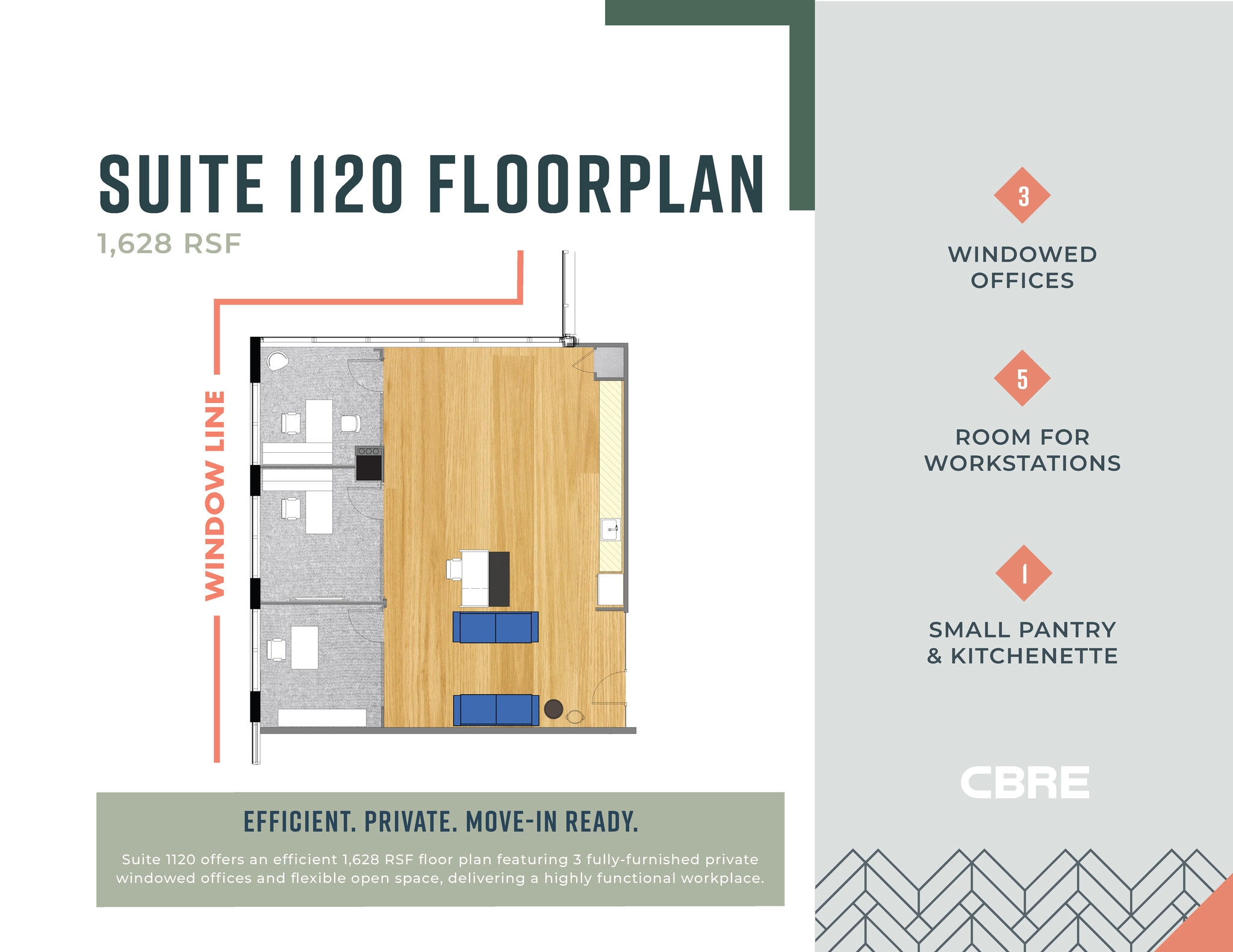 1800 K St NW, Washington, DC à louer Plan d’étage– Image 1 sur 6
