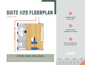 1800 K St NW, Washington, DC à louer Plan d’étage– Image 1 sur 6