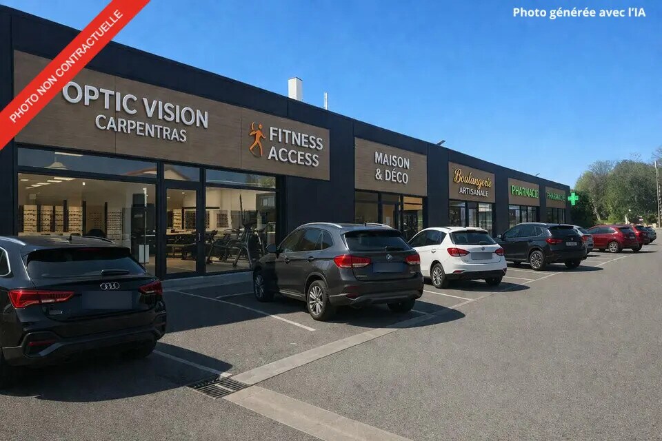 Local commercial dans Carpentras à louer Photo de l’immeuble– Image 1 sur 4