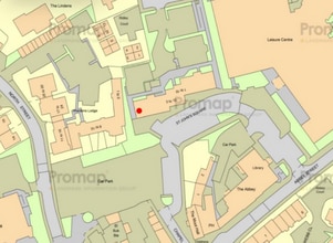 3-8 St. Johns Sq, Daventry à louer Carte– Image 2 sur 3
