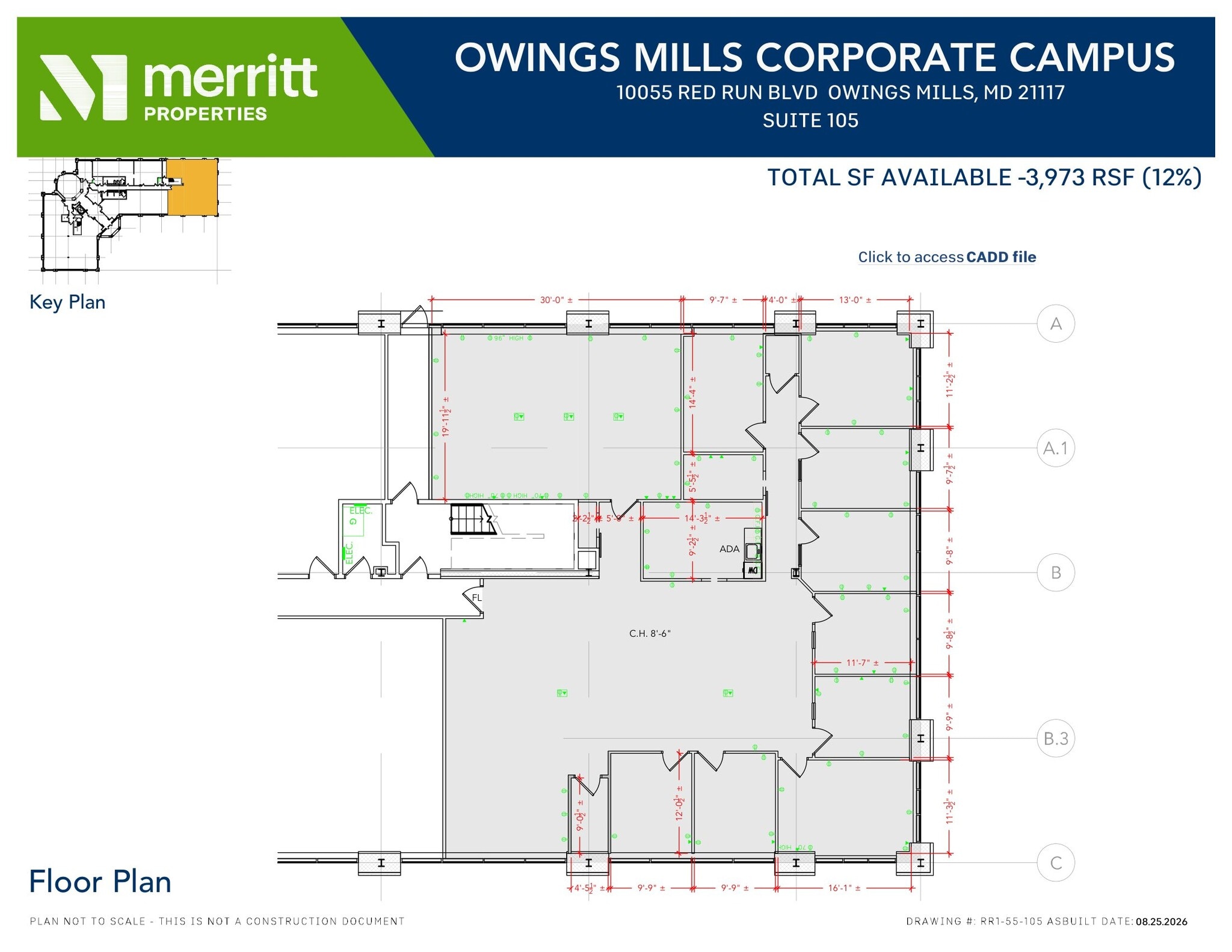 10045 Red Run Blvd, Owings Mills, MD à louer Plan d’étage– Image 1 sur 1