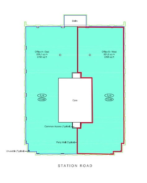 22 Station Rd, Cambridge à louer - Plan d’étage – Image 3 sur 4